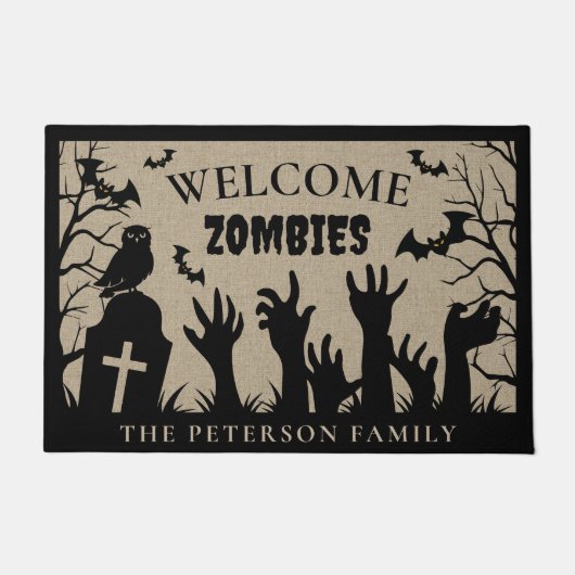 Tapis de bienvenue de Zombie Rising (Devant)