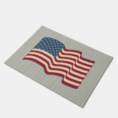 Tapis de bienvenue drapeau américain Tapis de sol (Incliné)
