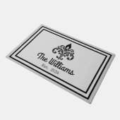 Tapis de Bienvenue Fleur de Lis (Incliné)