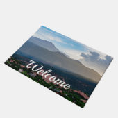 Tapis de bienvenue Hazy Pikes Peak Sunset (Incliné)