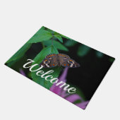 Tapis de bienvenue papillon tacheté (Incliné)