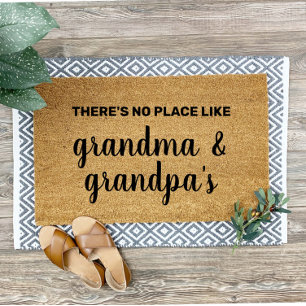 Tapis de bienvenue personnalisé pour grands-parent