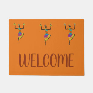Tapis de bienvenue pour les femmes africaines
