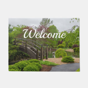 Tapis de bienvenue pour promenade en jardin par te