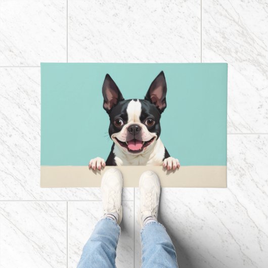 Tapis de Boston Terrier (Intérieur)