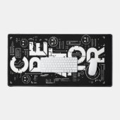 Tapis de bureau (Clavier et souris)