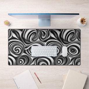 Tapis de bureau à illusion optique