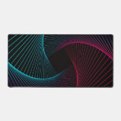 Tapis de bureau à motif géométrique (Recto)