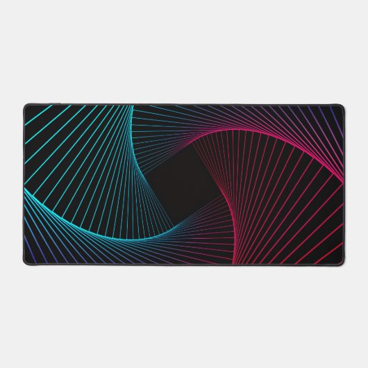 Tapis de bureau à motif géométrique (Recto)