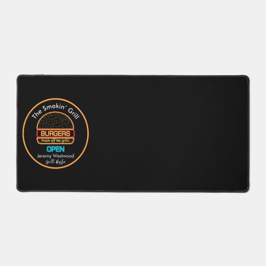 Tapis de bureau à thème Fun Grill (Recto)