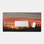 Tapis de bureau à traînées célestes (Clavier et souris)