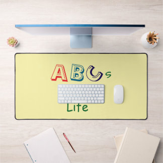 Tapis de bureau ABC de la vie