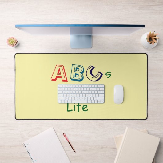 Tapis de bureau ABC de la vie (Bureau 1)