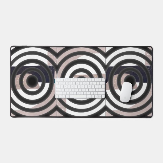 Tapis de bureau abstrait (Clavier et souris)