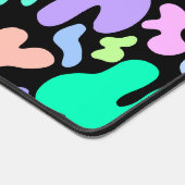 Tapis de bureau Abstrait Fusion Vibrant (Coin)