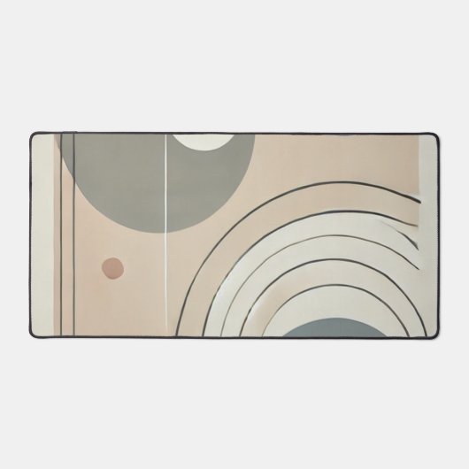 Tapis de bureau Abstrait minimaliste (Recto)