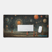Tapis de bureau Abstrait personnalisé (Clavier et souris)
