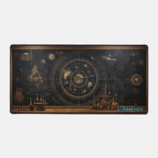 Tapis de bureau Abstrait personnalisé (Recto)