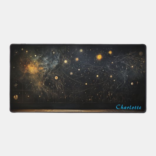 Tapis de bureau Abstrait personnalisé (Recto)