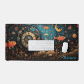 Tapis de bureau Abstrait personnalisé (Clavier et souris)