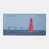 Tapis de bureau Algoma Pierhead Light (Recto)