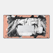 Tapis de bureau anime Manga (Clavier et souris)