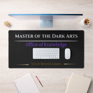 tapis de bureau arts sombres maître esthétique got