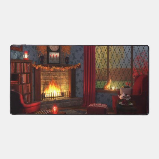 Tapis de bureau Automne Tranquillité (Recto)