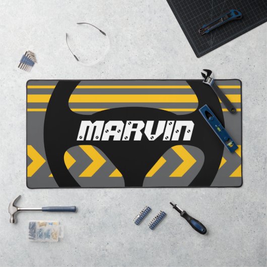 Tapis de bureau automobile ou tapis de souris avec (Poste de travail)