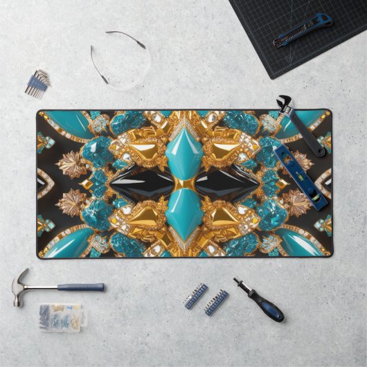 Tapis de bureau aux couleurs des Bahamas (Poste de travail)
