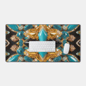 Tapis de bureau aux couleurs des Bahamas (Clavier et souris)