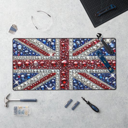 Tapis de bureau aux couleurs du Royaume-Uni (Poste de travail)