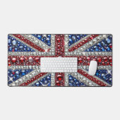 Tapis de bureau aux couleurs du Royaume-Uni (Clavier et souris)