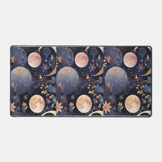 Tapis de bureau avec conception de planète (Recto)