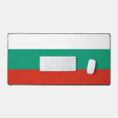 Tapis de bureau avec drapeau de Bulgarie (Clavier et souris)