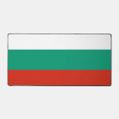 Tapis de bureau avec drapeau de Bulgarie (Recto)