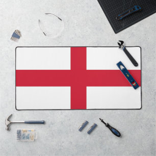 Tapis de bureau avec drapeau de l'Angleterre, Roya
