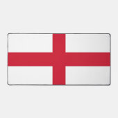 Tapis de bureau avec drapeau de l'Angleterre, Roya (Recto)