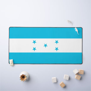 Tapis de bureau avec drapeau du Honduras