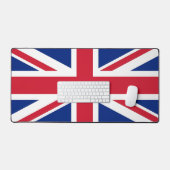 Tapis de bureau avec drapeau du Royaume-Uni (Clavier et souris)