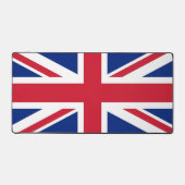 Tapis de bureau avec drapeau du Royaume-Uni (Recto)