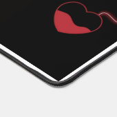 Tapis de bureau avec rythme cardiaque et don de sa (Coin)