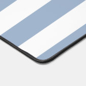 Tapis de bureau bleu et blanc (Coin)