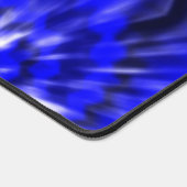 Tapis de bureau bleu Tie Dye (Coin)