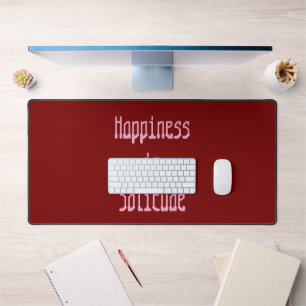 Tapis de bureau Bonheur dans la Solitude