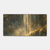 Tapis de bureau Cascade de la forêt cachée (Recto)