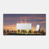 Tapis de bureau Ciel nocturne à voile (Clavier et souris)