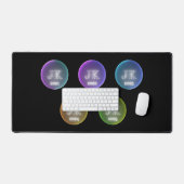 Tapis de bureau cinq ans (Clavier et souris)