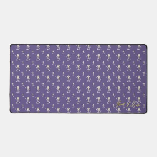 Tapis de bureau Cœur d'Or (Recto)
