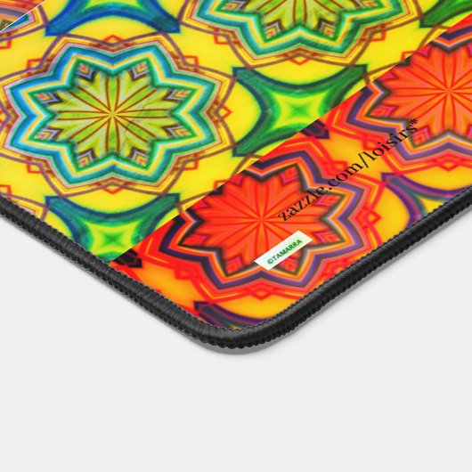 Tapis de bureau coloré (Coin)